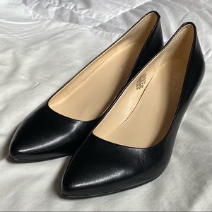 New - Nine West Leather Wedge Pumps - Size 9